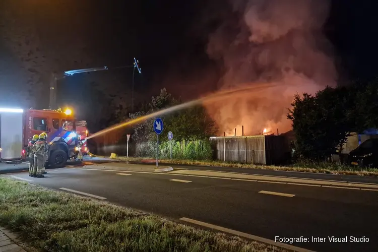 Grote brand in zorgboerderij Egmond aan den Hoef