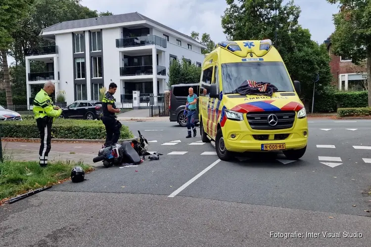 Scooter in aanrijding met bestelbus in Heiloo, beide bestuurders onder invloed