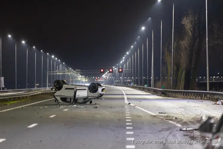 Ernstig ongeval op A9 bij Akersloot / Uitgeest