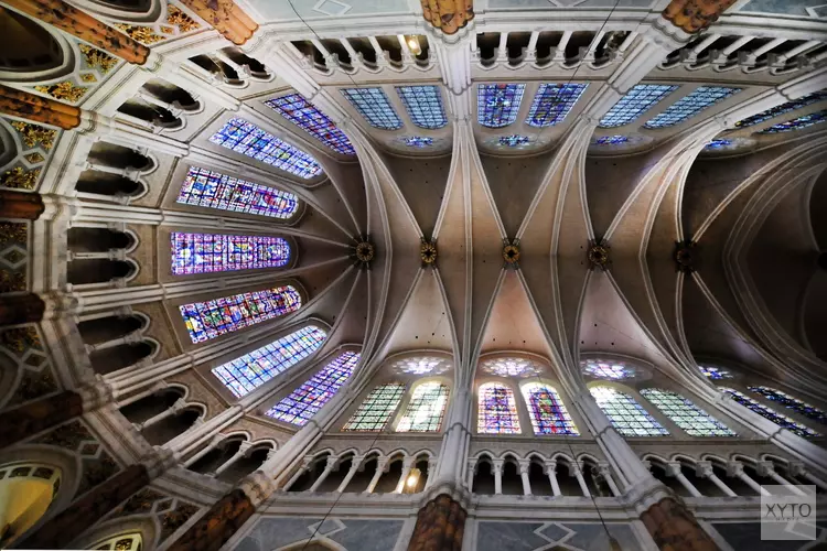 Middeleeuwse kathedralen in Chartres en Vezelay