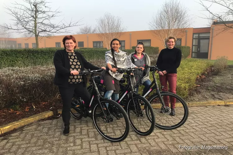 Magentazorg faciliteert bedrijfse-bikes voor medewerkers