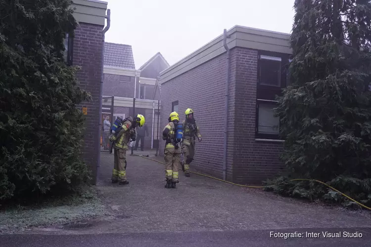 Massale inzet van brandweer bij GGZ in Heiloo