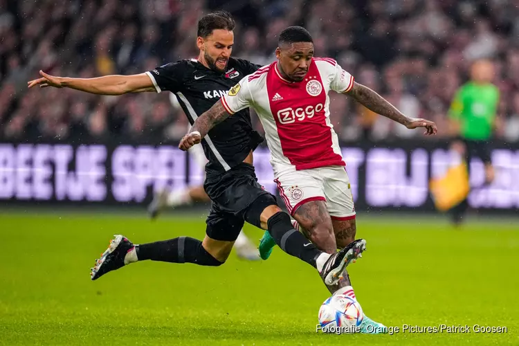 Ajax en AZ geven elkaar niets toe